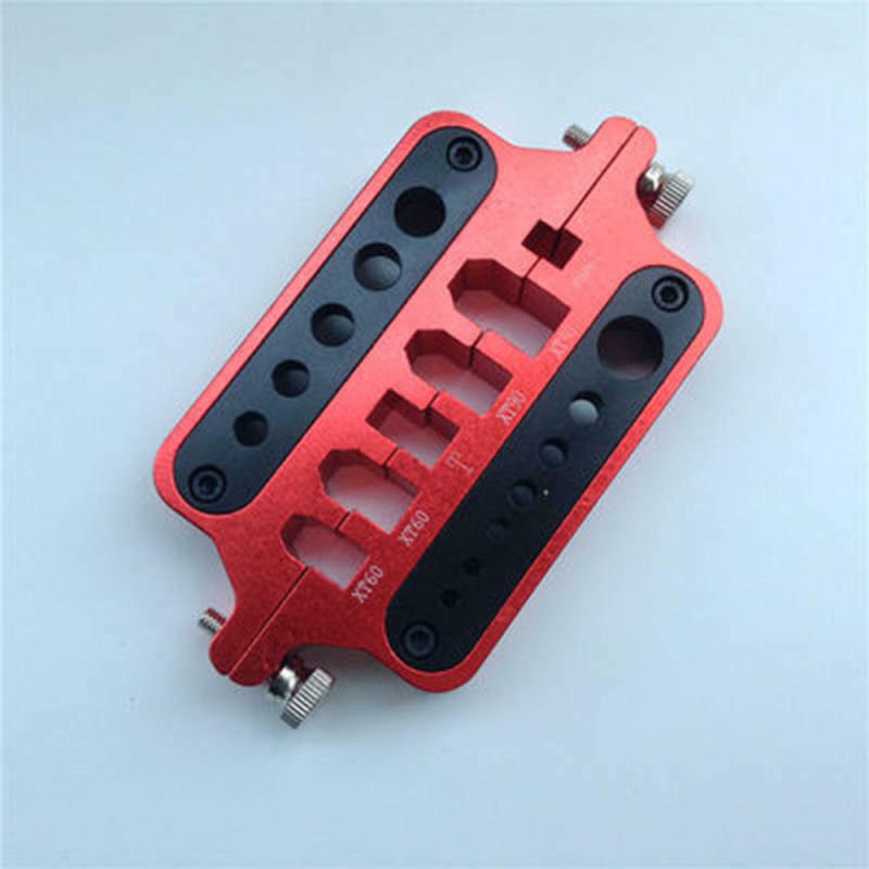 Aluminum CNC Welding Station Heat Insulation For XT60 XT90 T Banana Plug VAL