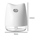 270ml Cute Pig Ultrasonic Air Humidifier LED Essential Oil Diffuser (White) A