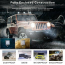 1Pcs 4 Inch 27W Led Work Light 12V 24V Spot Flood Offroad Light Bar Indicat