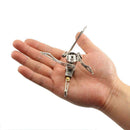 Mini Ultra-light Outdoor Camping Stove Furnace Folding Gas Burner Cooker