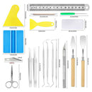 39set Craft Vinyl Weeding Tools Set Basic Vinyl Tool for Cricut Cameos Lettering