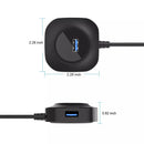 USB Hub USB 3.0 Hub Multi USB Splitter Adapter 4 Ports Speed Mini Hubs For PC