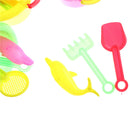 4pcs Beach Sand Tools Toys Bucket Set For Toddler Kids Outdoor Toys NTEO JC%o