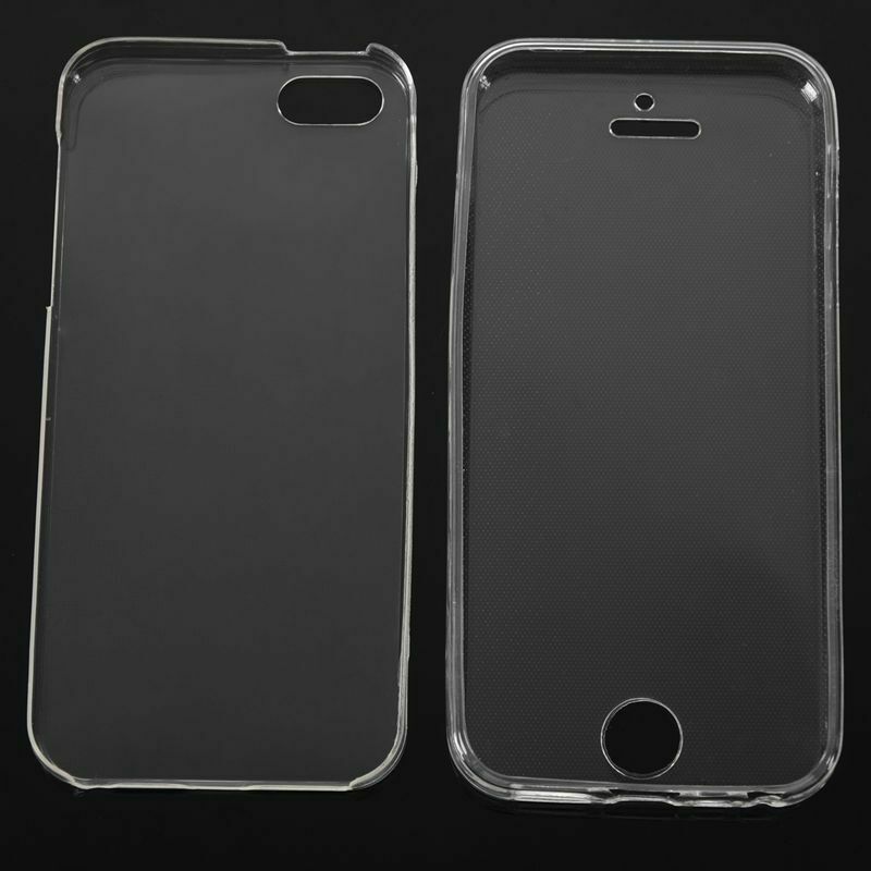 360 Degree Practical Case Cover Protective Case TPU Case Front + Back For i S5B2