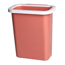 Kitchen Waste Bin Cabinet Door Hanging Trash Garbage Rubbish Container Pink_L