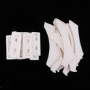 10Pcs Plastic Photo Frame Backs Pedestal Holder Stand Display Racks White