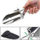 multi-functional mini folding shovel survival spade emergency fishing camping M&