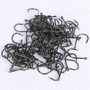 100 Pcs/Set High Carbon Steel Fishhooks barbed hook fishing equipment for L T5V7