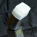 Silicon flexible Flash Bounce Diffuser Softbox White+Yellow+Blue for SB800/