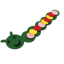 Cute caterpillar mathematics teaching kindergarten manual DIY fabric le TRV