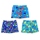 Baby Boys Swimming Trunks Cartoon Polyester Bathing Suit Children Swimwear LJ