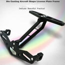 Motorcycle Accessories Turn Signal Light License Plate Frame Registration P