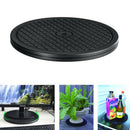 Turntable 360 Degree Rotating Plastic Ornament Hand-made Sculpture Pottery