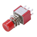 4 Pcs AC 250V 2A 120V 5A DPDT 2NO 2NC Momentary Push Button Switch D4O6