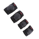 MagiDeal Multi-Sport 2 Elbow & 2 Knee Pad Safety Set  Accessories Black Knee Pad