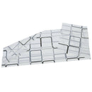 New Modern Bathroom Shower Curtains Extra Long with Hooks 180 x 200 cm (Inn X5C2