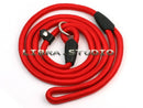 1.35m Durable Pet Cute Dogs Red Nylon Adjustable Loop Slip Leash Rope Lead