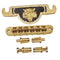 1 Set Zinc Alloy Bridge & Tailpiece for Gibson Les Paul Guitar Replacements,