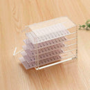 5 Layers Acrylic Eyelash Display Holder Panels Lashes New Extension Storage D4A4