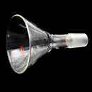90mm,24/40,Glass Powder Funnel 100ml Chemistry Laboratory Glassware M&