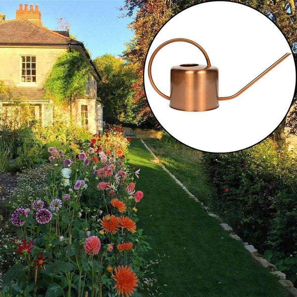 Stainless Steel European Garden Watering Can Pot Household Home Gardening Tools
