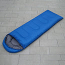 Outdoor Camping Ultralight Warm Sleeping Bag for Travel Hiking (Blue)