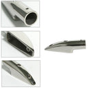 Strong Durable 22mm 316 Stainless Steel Rail End for Marine Boat Tube H NMW