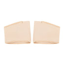2pcs Hallux Valgus Toe Bandages Separators Thumb Straightener (M/L)(Beige)