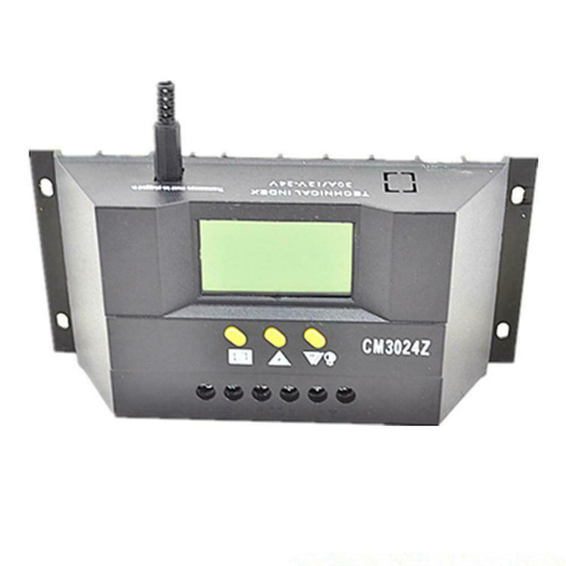 CM3024Z Solar Regulator Charge Controller Charge 30A LCD Solar Panels Genetator