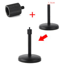 Thread adapter microphone stand 5/8" 27 female to 1/4" 20 male camera tripod  lj