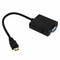 PC HDMI to VGA SVGA RGB Video + Audio Cable Converter Adapter F7O4