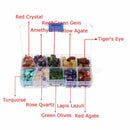 10 Color Natural Gravel Crystal Stone Rock Gem Chips Healing Fish Tank Aq PSK