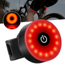 USB Rechargeable Bike Rear Light Tail Lamp Waterproof LED Bicycle Warning Safety