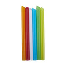 Assorted Bright Colors Jumbo Smoothie Straws, Pack of 100 Pieces H7Z9