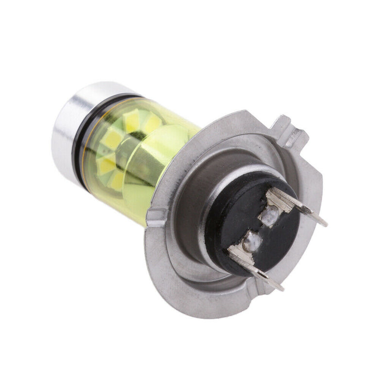 2pcs Yellow H7 12V-28V 100W Car Headlight LED Bulbs Auto Accessories
