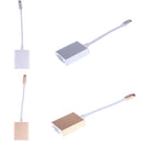 USB3.1 Type C to VGA Adapter Cable USB-C To VGA Video Transfer for Macbook