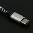Aluminum Alloy Nylon Type-C Power Data Cable for Android Smart Phone Tablet