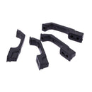 4PCS TRX4 Black Door Handle for 1/10 RC Crawler Traxxas TRX-4 RC4WD D90 Axi A