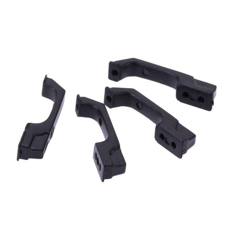4PCS TRX4 Black Door Handle for 1/10 RC Crawler Traxxas TRX-4 RC4WD D90 Axi A