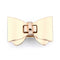 Bowknot Shape Clasp Turn Locks Twist Lock DIY Handbag Bag Hardware Accesso Bj