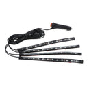 12 LED Car Auto Strip Light Decorative Atmosphere Lamps Interior Light
