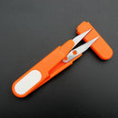 Thread Snips Sewing Snippers Cross Stitch Scissors Plastic Handle Cutters X1