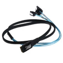 3ft 6Gbps Mini SFF-8087 36Pin to 7Pin Sata Hdd Hard Drive Splitter Cable