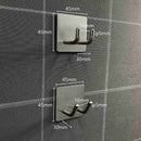 Adhesive Hooks Wall Hooks Hanger Deluxe Razor Holder for Shower-Hook Hanger