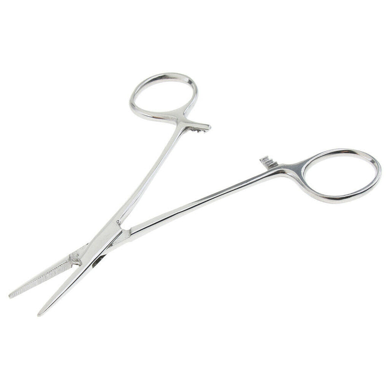 Dog Ear Cleaning Pliers Hair Clamp Tweezers Pet Forceps Straight Small