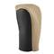 Gear Shift Knob Cover Synthetic Leather Shifter Lever Knob Cover (Beige)
