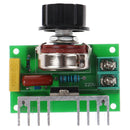 220V 4000W SCR Electronic Volt Regulator Speed Controller Governor Dimmer Mod Gw