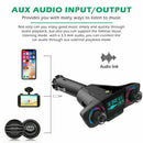 Bluetooth Car FM-Transmitter MP3 Player Hands free Kit USB Charger Radio Ad T3O4