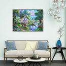 Hut 5D Full Round Diamond Painting DIY Cross Stitch Embroidery (LD357)