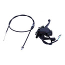 Pack of 1 Aluminum Throttle Cable Comp with Dual Brake Lever for 90cc ATV